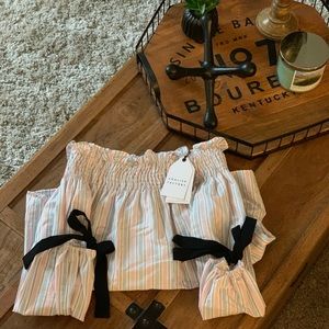 English Factory off the shoulder top